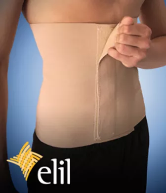 FAJA ABDOMINAL ELASTICA DE ALTA COMPRESION DE 28 CM (5)